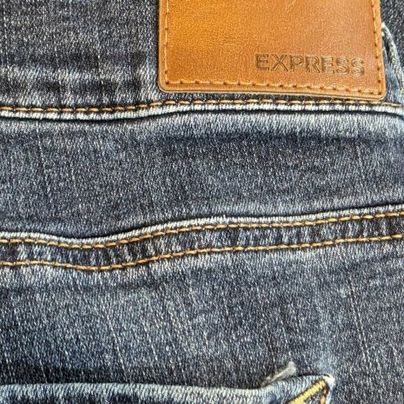 Express Mid Rise Women Skinny Jeans Size 6 - Picture 6 of 6